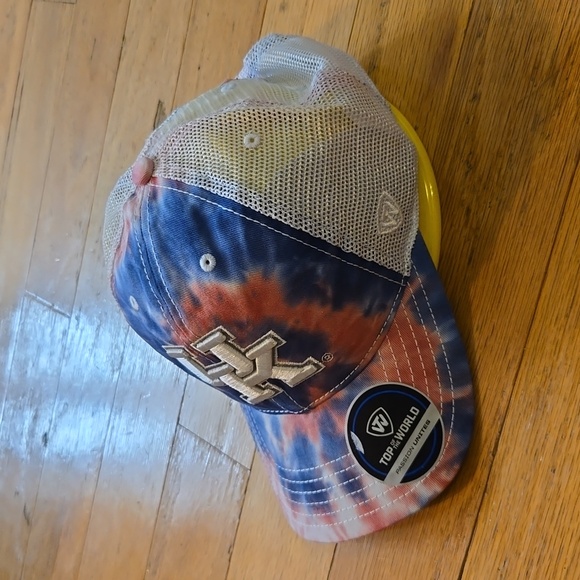 NWT University Of Kentucky Tye Dyed Cap.  Snapback Top Of The World - Picture 4 of 11